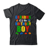 Grandma Birthday Boy Master Builder Building Bricks Blocks Shirt & Hoodie | teecentury