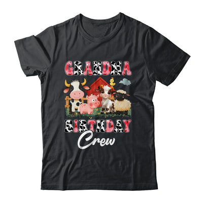 Grandma Birthday Crew Farm Cow Birthday Boy Girl Family Shirt & Hoodie | teecentury