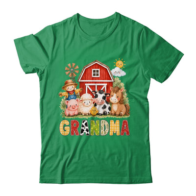 Grandma Farm Cow 1St Birthday Girl Boy Matching Family Shirt & Hoodie | teecentury