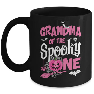 Grandma Halloween 1st Birthday Girl Matching Family Spooky Mug | teecentury