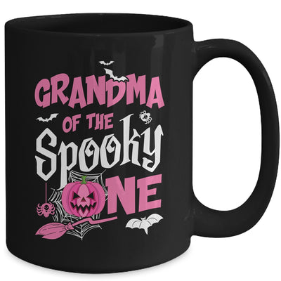 Grandma Halloween 1st Birthday Girl Matching Family Spooky Mug | teecentury