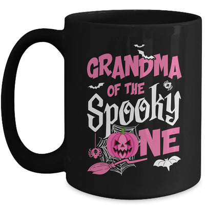 Grandma Halloween 1st Birthday Girl Matching Family Spooky Mug | teecentury