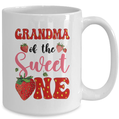 Grandma Of Sweet One Strawberry Frist 1st Birthday Girl Mug | teecentury