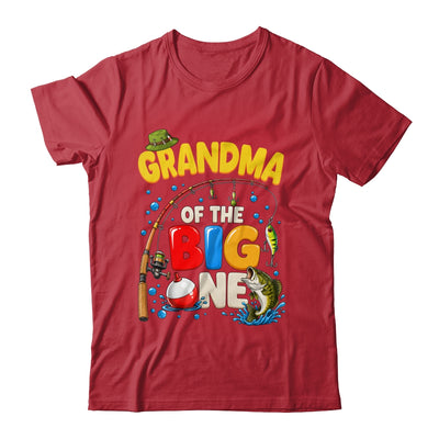 Grandma Of The Big One Fishing Birthday Boy Family Party Shirt & Hoodie | teecentury