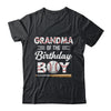 Grandma Of The Birthday Boy Baseball Matching Family Party Shirt & Hoodie | teecentury