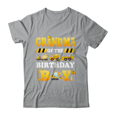 Grandma Of The Birthday Boy Construction Matching Family Shirt & Hoodie | teecentury