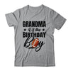 Grandma Of The Birthday Boy Football 1st Birthday Party Shirt & Hoodie | teecentury