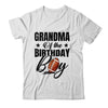 Grandma Of The Birthday Boy Football 1st Birthday Party Shirt & Hoodie | teecentury