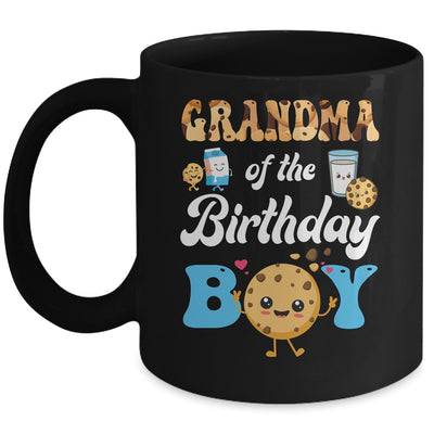 Grandma Of The Birthday Boy Milk And Cookies 1st Birthday Mug | teecentury