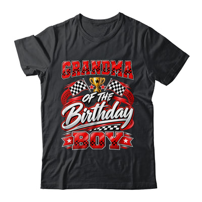 Grandma Of The Birthday Boy Race Car Family Pit Crew Shirt & Hoodie | teecentury