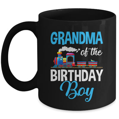 Grandma Of The Birthday Boy Railroad Train Theme Lover Mug | teecentury