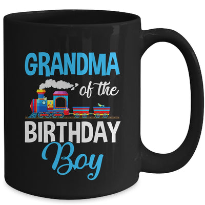 Grandma Of The Birthday Boy Railroad Train Theme Lover Mug | teecentury