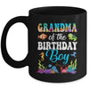 Grandma Of The Birthday Boy Sea Fish Ocean Aquarium Party Mug | teecentury