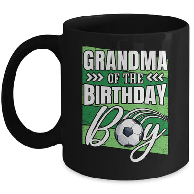 Grandma Of The Birthday Boy Soccer Birthday Soccer Player Mug | teecentury