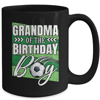 Grandma Of The Birthday Boy Soccer Birthday Soccer Player Mug | teecentury