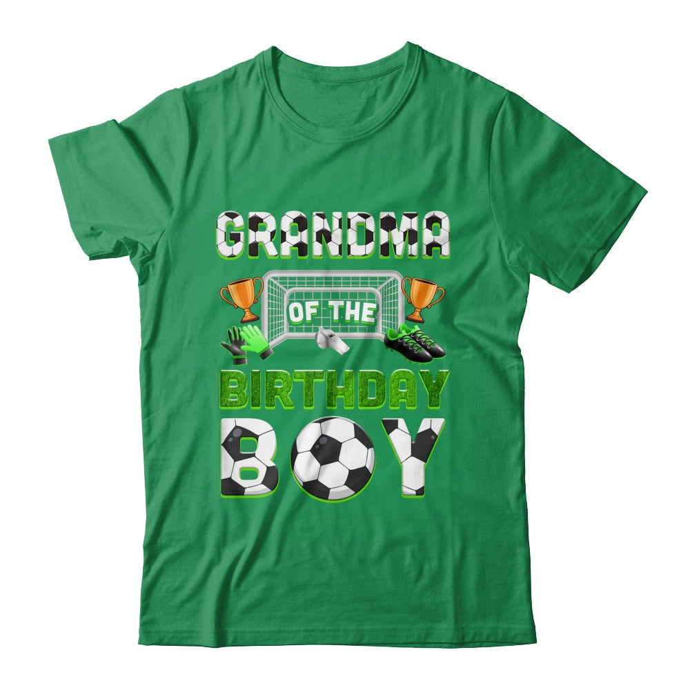 Grandma Of The Birthday Boy Soccer Family Matching Party Shirt & Hoodie | teecentury