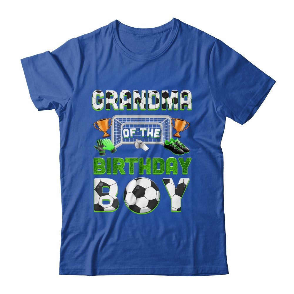 Grandma Of The Birthday Boy Soccer Family Matching Party Shirt & Hoodie | teecentury