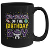 Grandma Of The Birthday Boy Space Astronaut Birthday Family Mug | teecentury