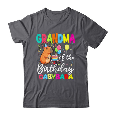 Grandma Of The Birthday Capybara Girl Bday Party Family Shirt & Hoodie | teecentury