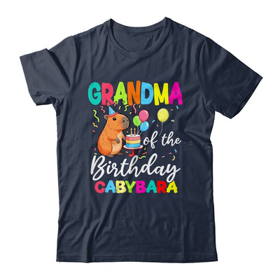 Grandma Of The Birthday Capybara Girl Bday Party Family Shirt & Hoodie | teecentury