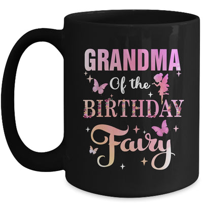 Grandma Of The Birthday Fairy Princess Girl Party Decoration Mug | teecentury