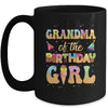 Grandma Of The Birthday Girl 1st Ice Cream Party Family Mug | teecentury