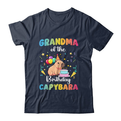 Grandma Of The Birthday Girl Capybara Bday Party Family Shirt & Hoodie | teecentury