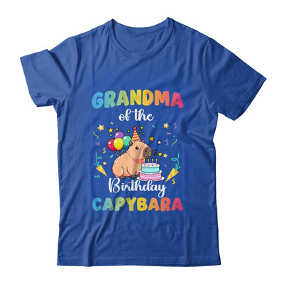 Grandma Of The Birthday Girl Capybara Bday Party Family Shirt & Hoodie | teecentury