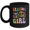 Grandma Of The Birthday Girl Groovy Party 1st Birthday Girl Mug | teecentury