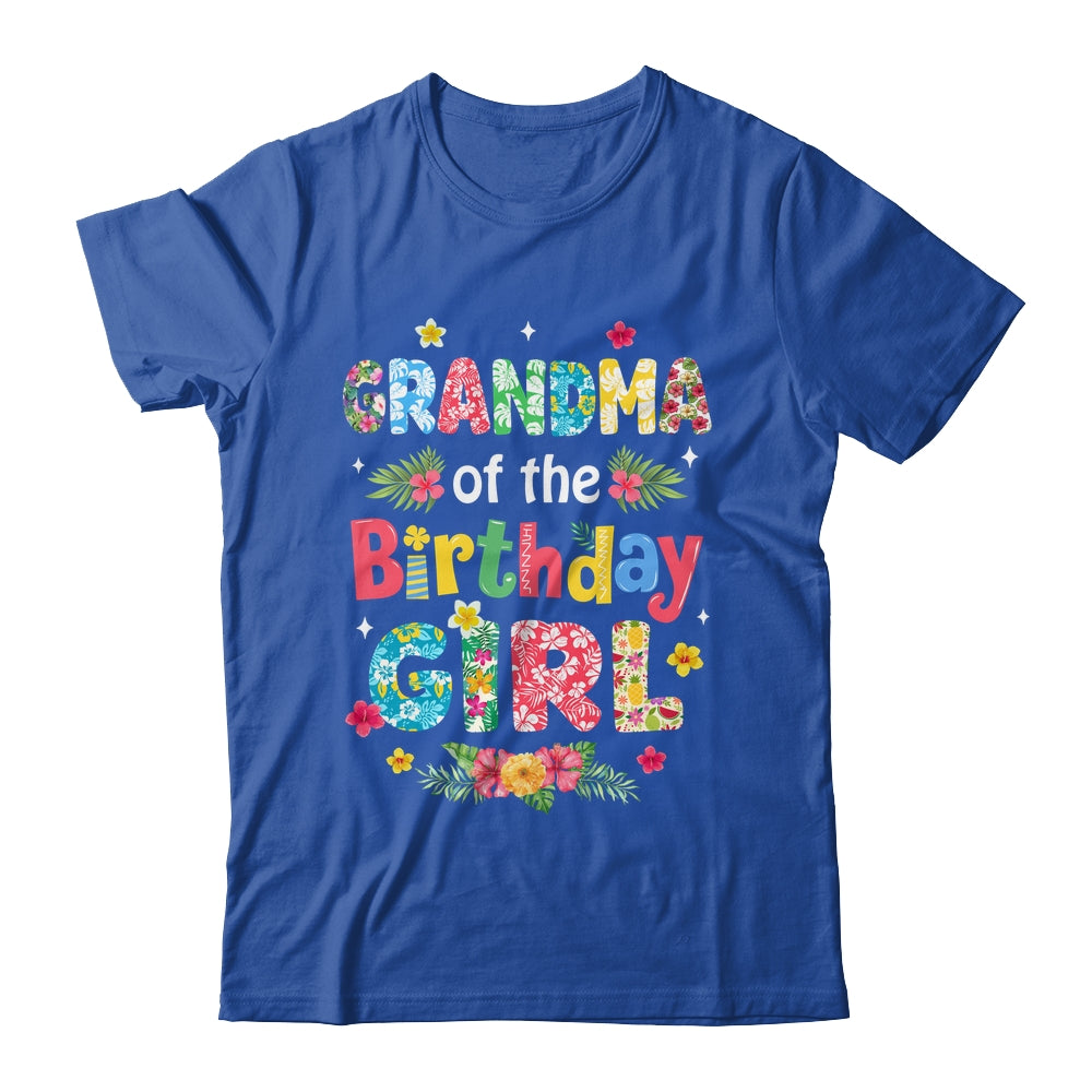 Grandma Of The Birthday Girl Hawaii Family Party Decor Shirt & Hoodie | teecentury