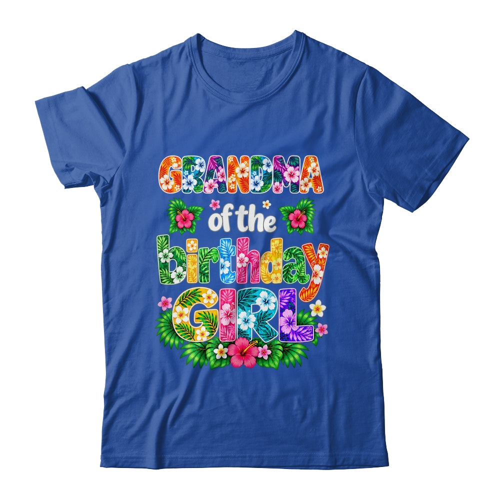 Grandma Of The Birthday Girl Hawaii Party Family Beach Shirt & Hoodie | teecentury