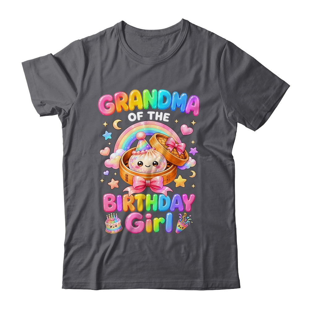 Grandma Of The Birthday Girl Kawaii Dumpling Squishy Family Shirt & Hoodie | teecentury