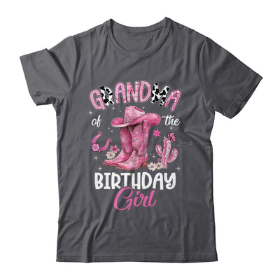 Grandma Of The Birthday Girl Pink Cowgirl Western Cow Girl Shirt & Hoodie | teecentury