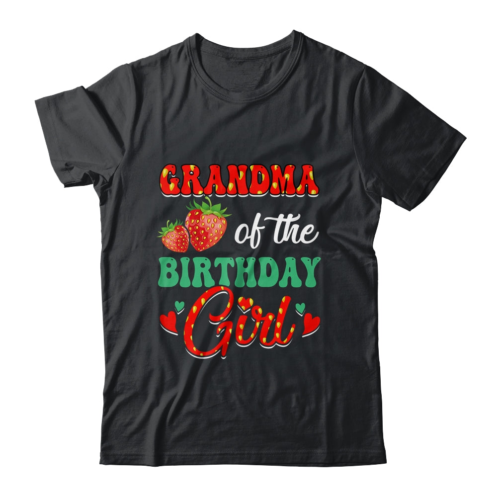 Grandma Of The Birthday Girl Strawberry Themed B-day Party Shirt & Hoodie | teecentury