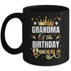 Grandma Of The Birthday Queen Funny Matching Birthday Party Mug | teecentury