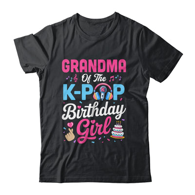 Grandma Of The K-Pop Birthday Girl Korean Music Family Shirt & Hoodie | teecentury