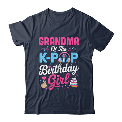 Grandma Of The K-Pop Birthday Girl Korean Music Family Shirt & Hoodie | teecentury