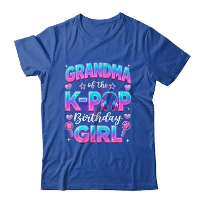 Grandma Of The K-Pop Birthday Girl Korean Music Lovers Shirt & Hoodie | teecentury
