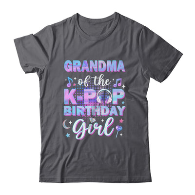 Grandma Of The K-Pop Birthday Girl Matching Family Music Shirt & Hoodie | teecentury