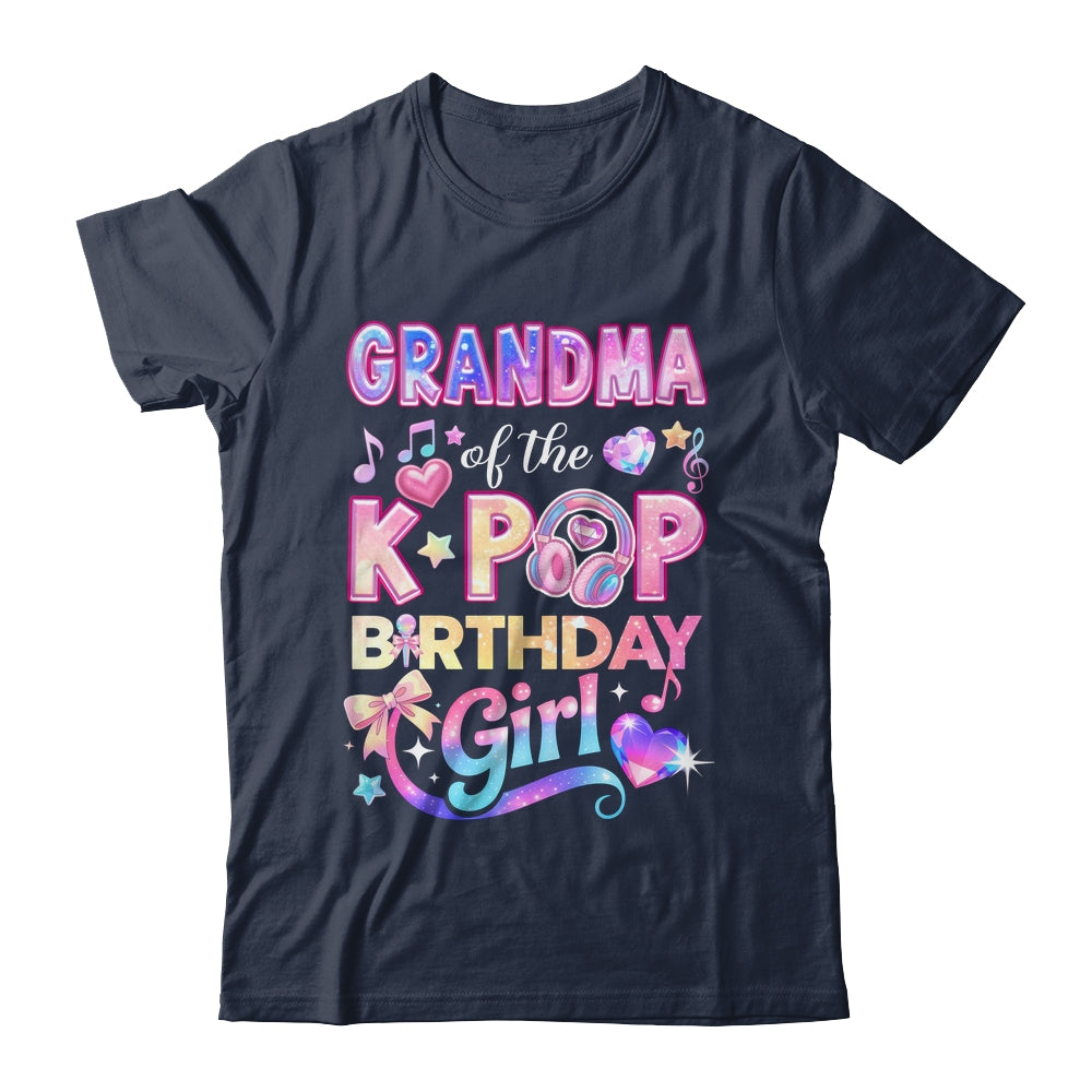 Grandma Of The K-Pop Birthday Girls Korean Music Lovers Shirt & Hoodie | teecentury