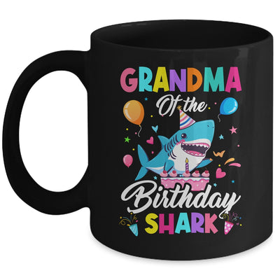 Grandma Of The Shark Birthday Boy Girl Party Family Group Mug | teecentury