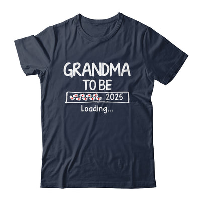 Grandma To Be 2025 Loading Promoted To Grandma Est 2025 Shirt & Tank Top | teecentury