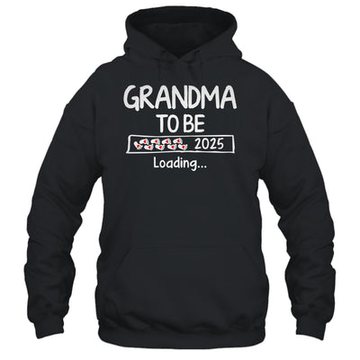 Grandma To Be 2025 Loading Promoted To Grandma Est 2025 Shirt & Tank Top | teecentury