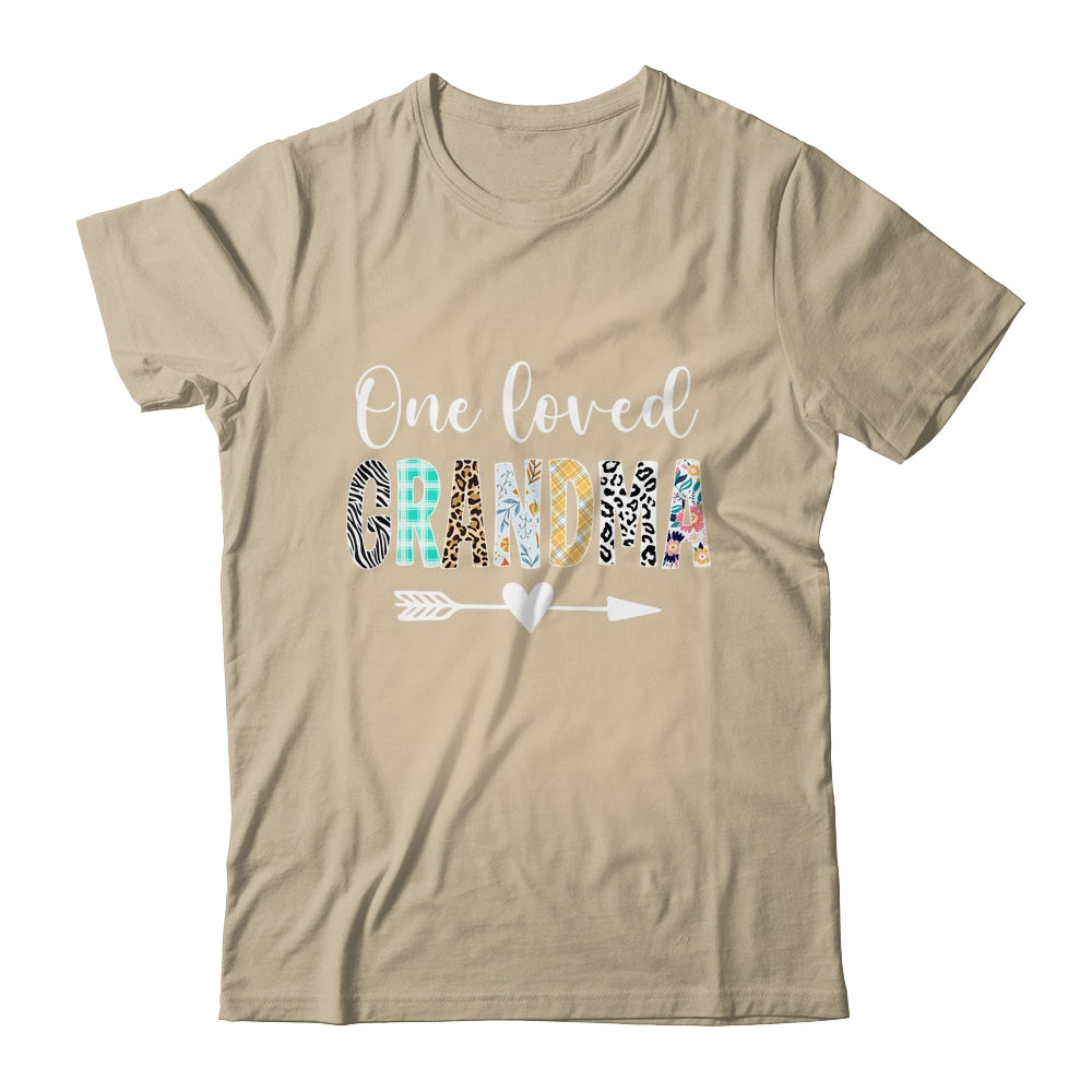 Grandma Women Cute Design One Loved Grandma Mother's Day Shirt & Tank Top | teecentury