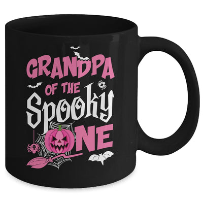 Grandpa Halloween 1st Birthday Girl Matching Family Spooky Mug | teecentury