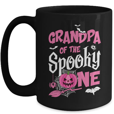 Grandpa Halloween 1st Birthday Girl Matching Family Spooky Mug | teecentury