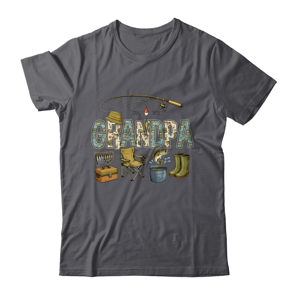 Grandpa Of The Big One Fishing O-Fish-Ally 1St Birthday Shirt & Hoodie | teecentury