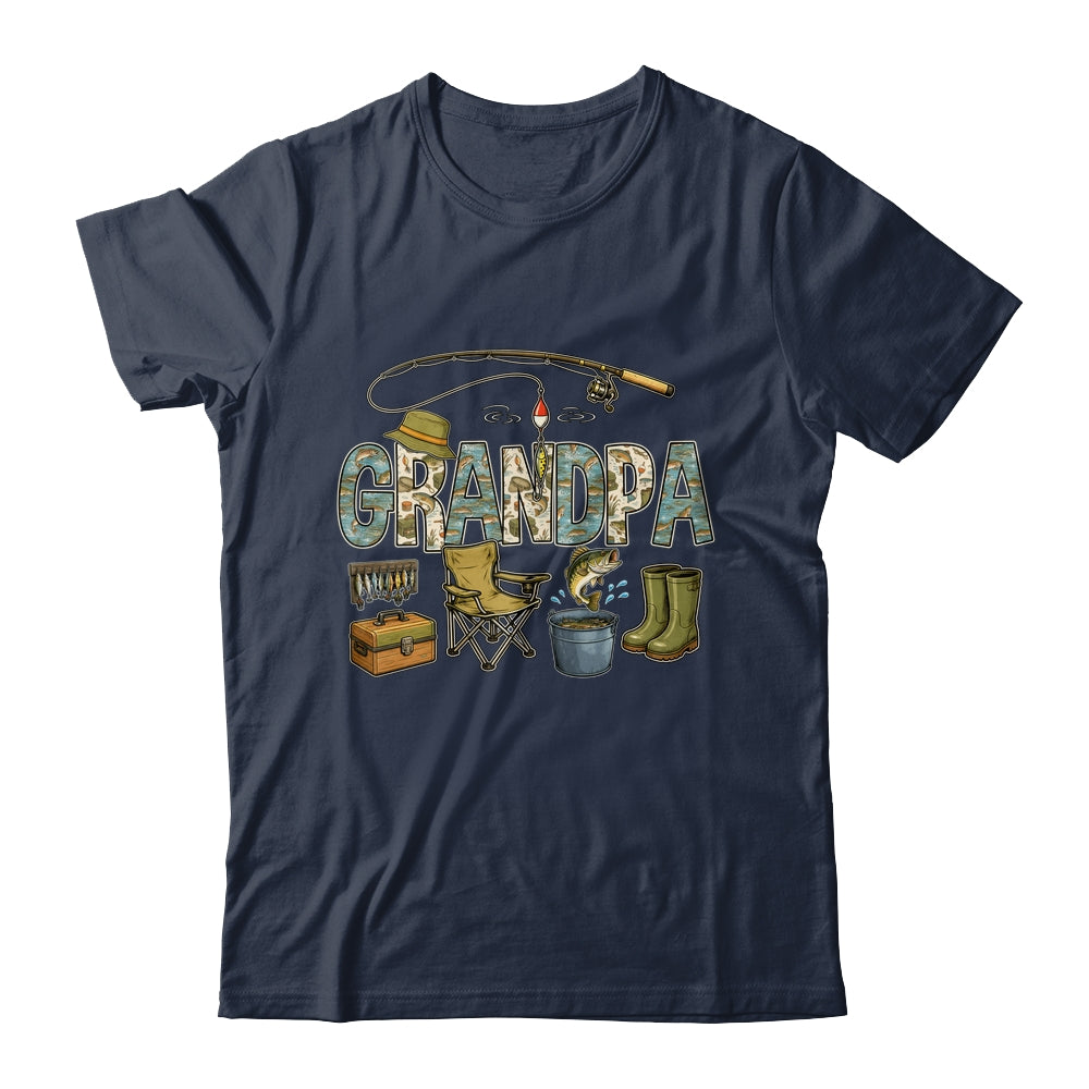 Grandpa Of The Big One Fishing O-Fish-Ally 1St Birthday Shirt & Hoodie | teecentury