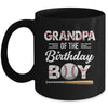Grandpa Of The Birthday Boy Baseball Matching Family Party Mug | teecentury