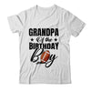 Grandpa Of The Birthday Boy Football 1st Birthday Party Shirt & Hoodie | teecentury